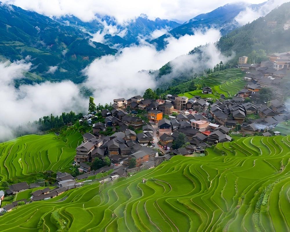 นาขั้นบันไดจยาปั่ง